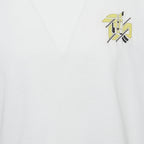 white T-shirt from Hermès