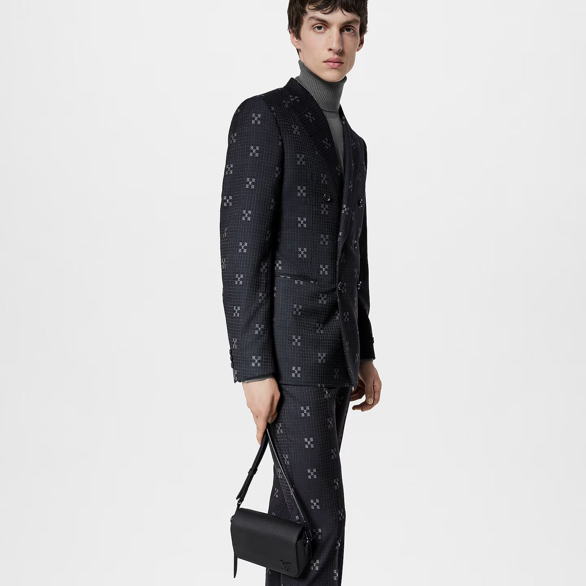 Sacoche Louis Vuitton - Fastline Wearable - Noir