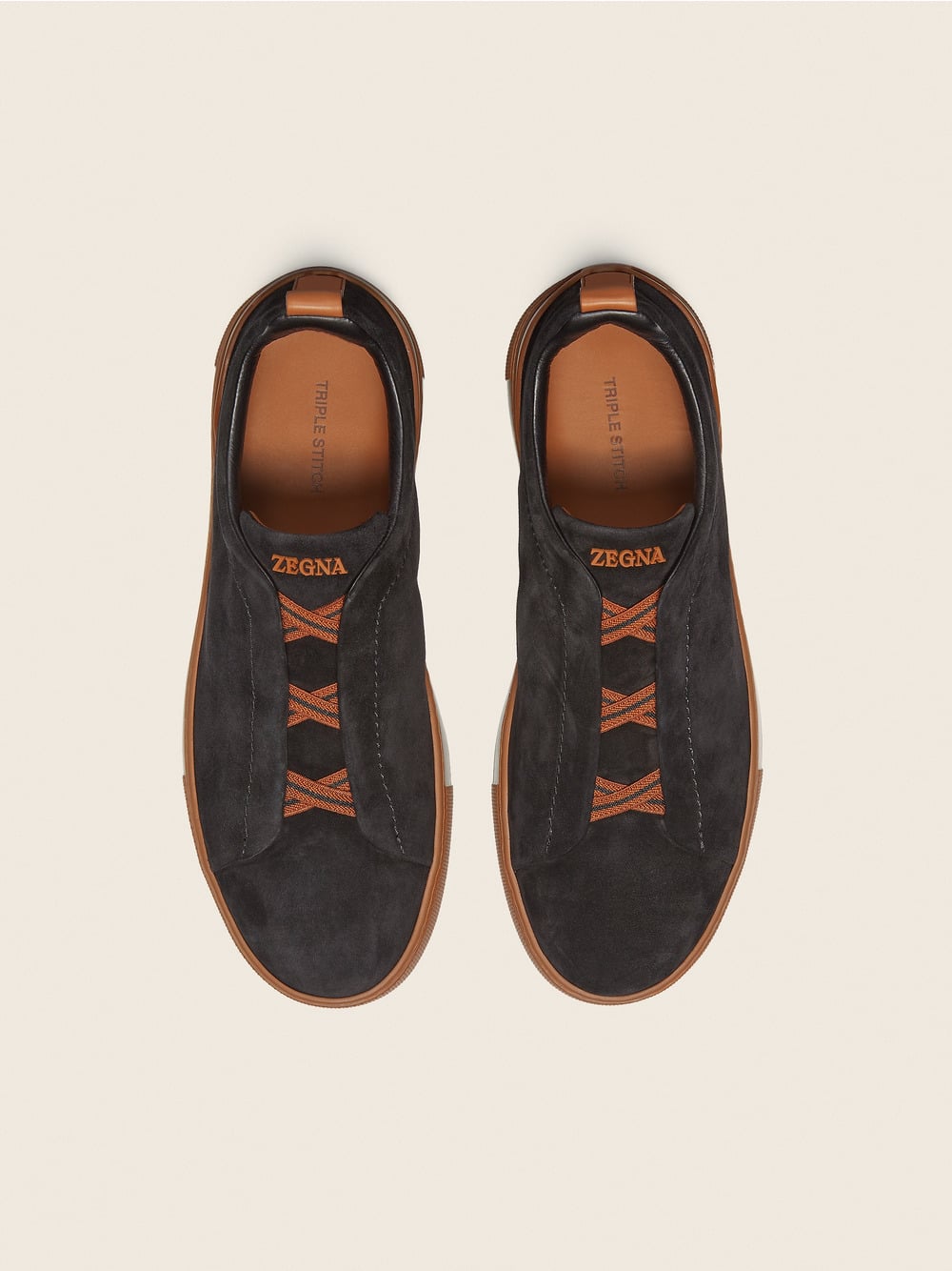 Zegna Triple Stitch Sneakers